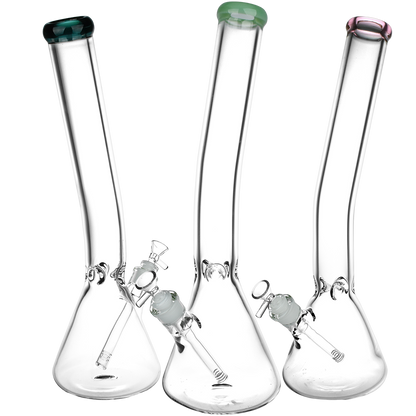 Classic Bent Neck Glass Beaker Bongs