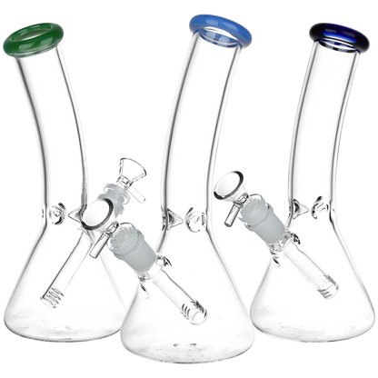 Classic Bent Neck Glass Beaker Bongs