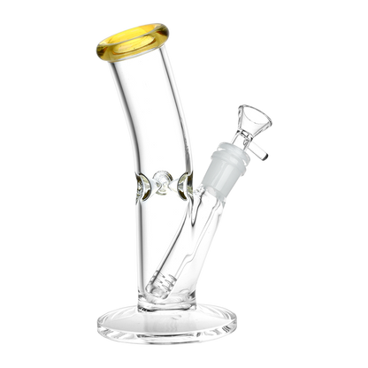 Classic Bent Neck Glass Straight Tube Bongs