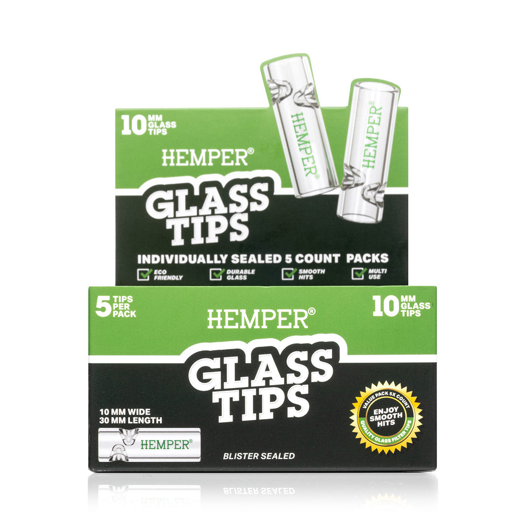 Glass Filter Tips 10mm | Display