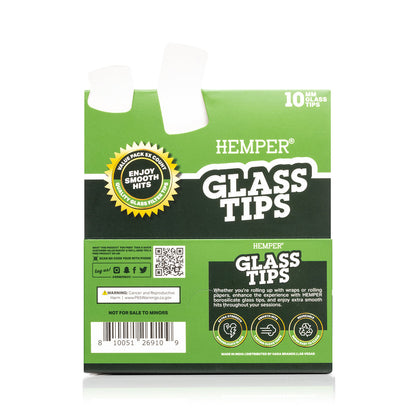 Glass Filter Tips 10mm | Display