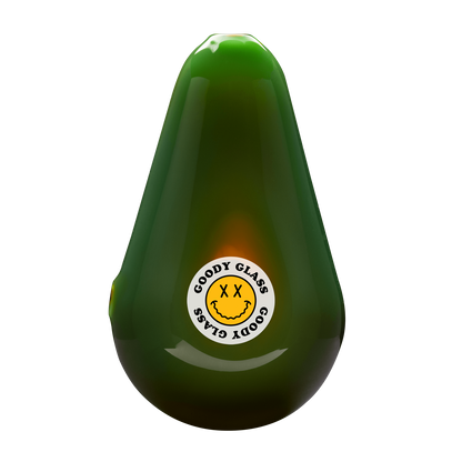 Goody Glass Avocado Hand Pipe