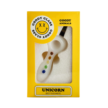Goody Glass Unicorn Hand Pipe