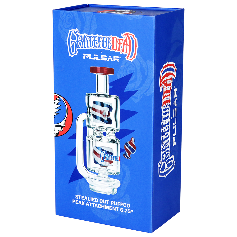 Grateful Dead Stealied Out Puffco Peak Glass