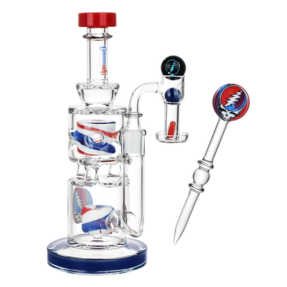 Grateful Dead x Pulsar Stealied Out Dab Rig Set