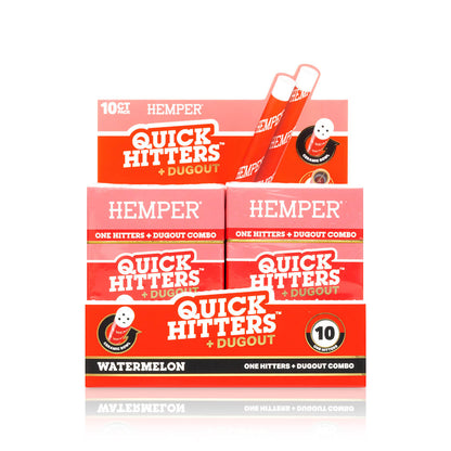 Hemper Quick Hitters Dugout 10-Packs | Watermelon - 12ct Display