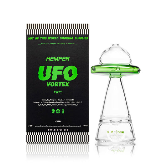 Hemper UFO Vortex Glass Pipe