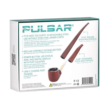 Pulsar 510 DL Wizard Pipe Vape 🔋
