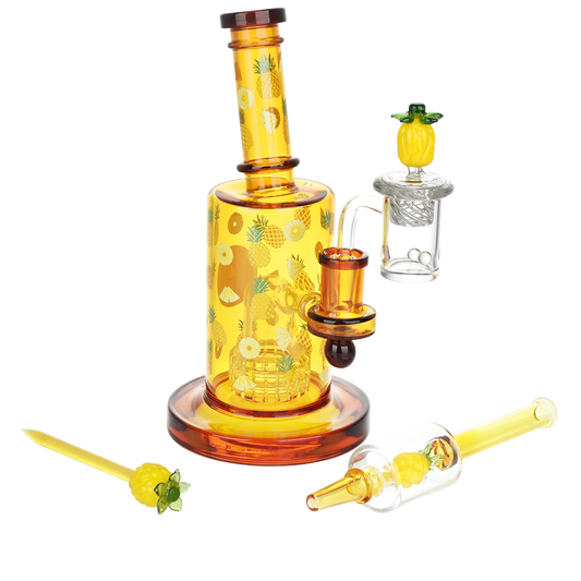 Pulsar Fruit Series Pineapple Express Dab Rig Kit