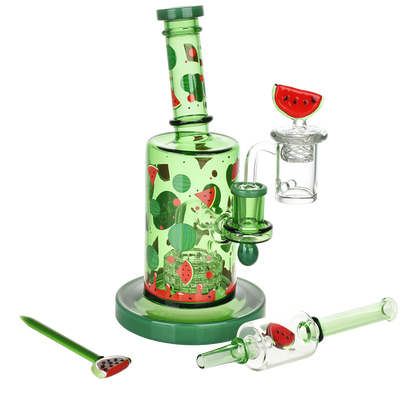 Pulsar Fruit Series Watermelon Zkittles Dab Rig Kit