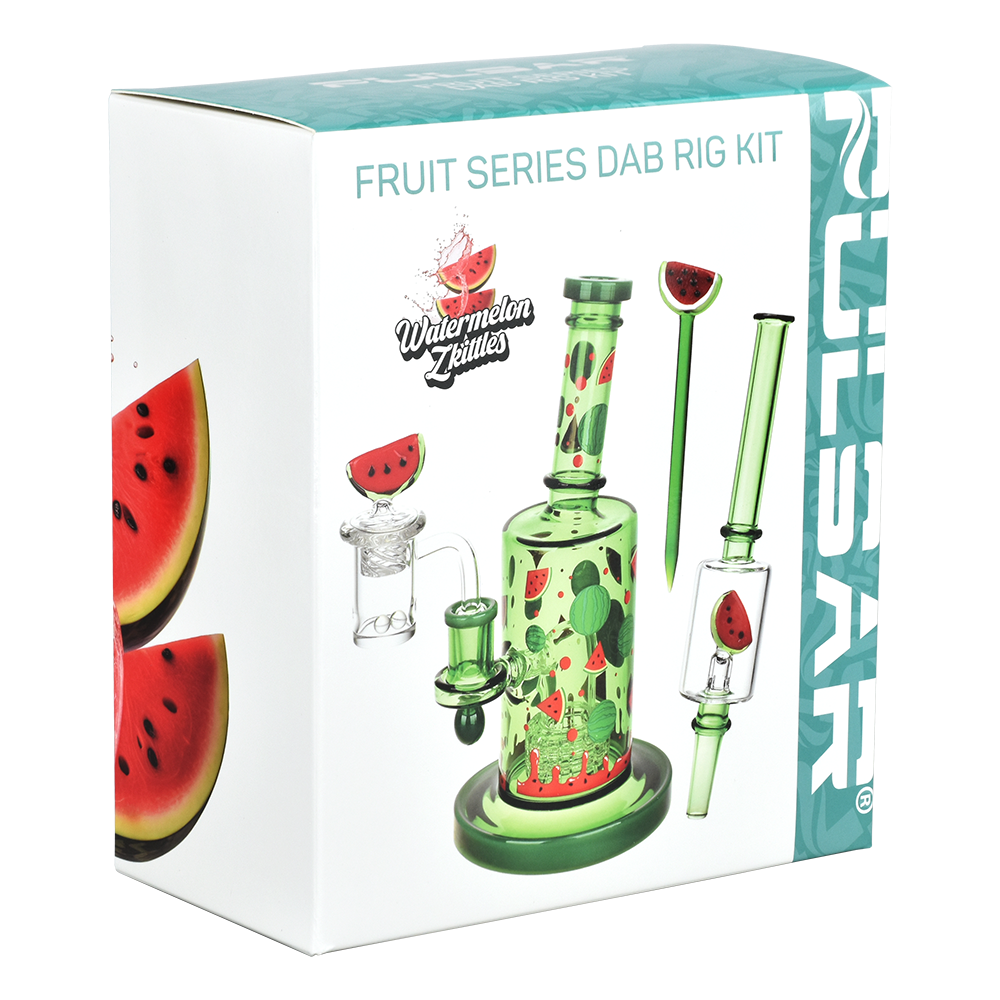 Pulsar Fruit Series Watermelon Zkittles Dab Rig Kit