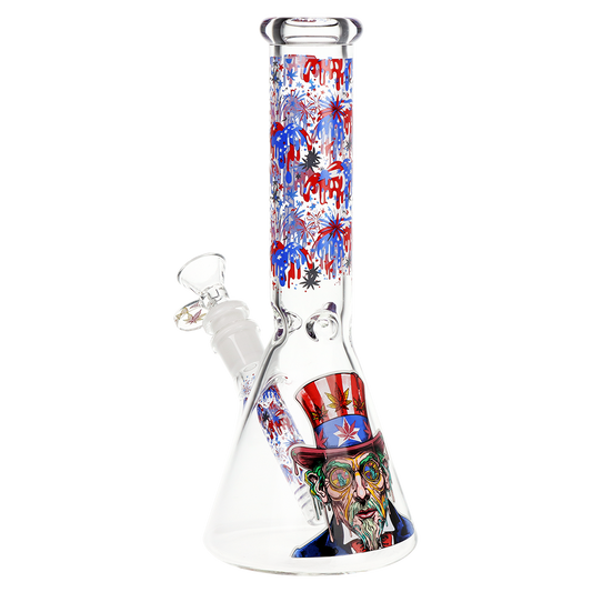 Pulsar Melting Uncle Sam Beaker Bong