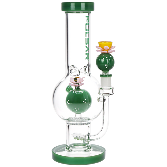 Pulsar Peyote Bloom Glass Bong