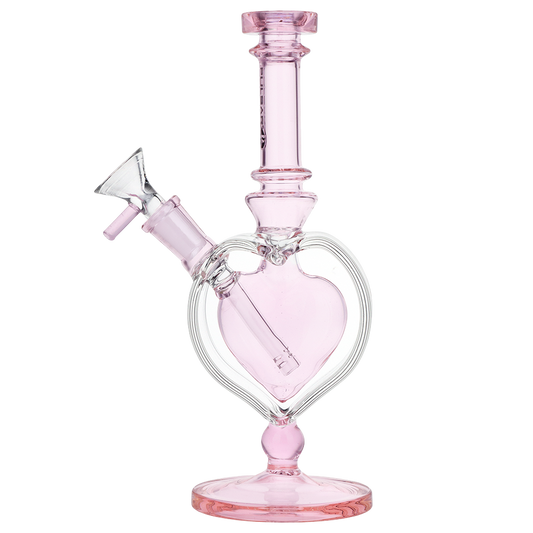 Pulsar Pink Heart Chalice Bong