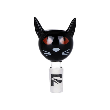 Pulsar Superstitious Kitty Glow Bong Hand Pipe Bundle