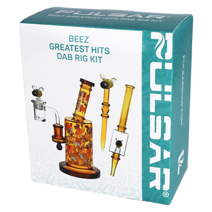 Pulsar UV Glow Bees Dab Rig Kit