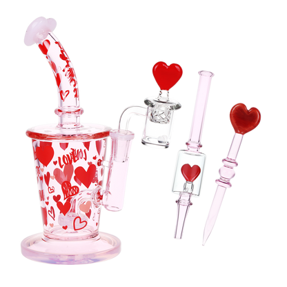 Pulsar Valentines Love Dab Rig Kit