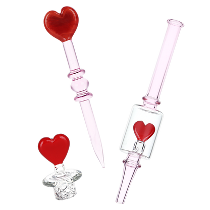 Pulsar Valentines Love Dab Rig Kit