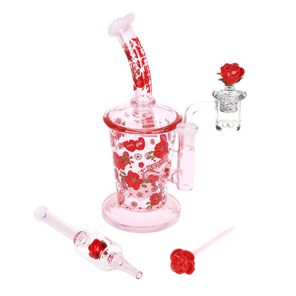 Pulsar Valentines Rose Dab Rig Kit