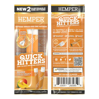 Quick Hitters Mango - Flavored One Hitter 2 Pack