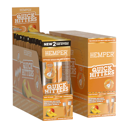 Quick Hitters Mango - Flavored One Hitter 2 Pack