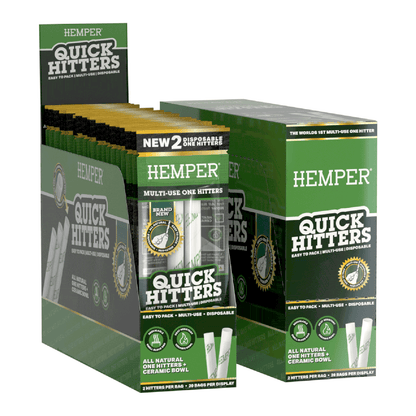 Quick Hitters Non-Flavored Disposable One Hitter 2 Pack