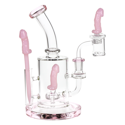 SeshGear Perky in Pink Dab Rig Set