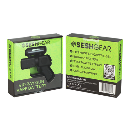 SeshGear Ray Gun 510 Cartridge Vape Battery