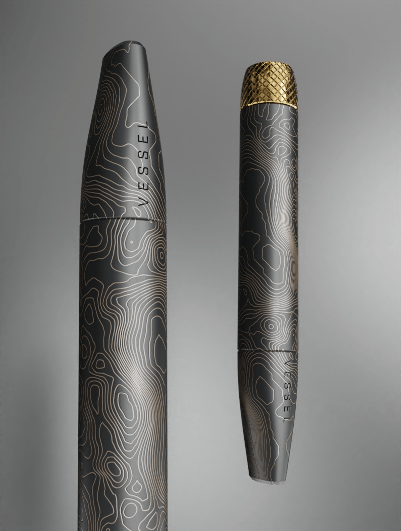 Vessel Helix Metal One-Hitter Pipe