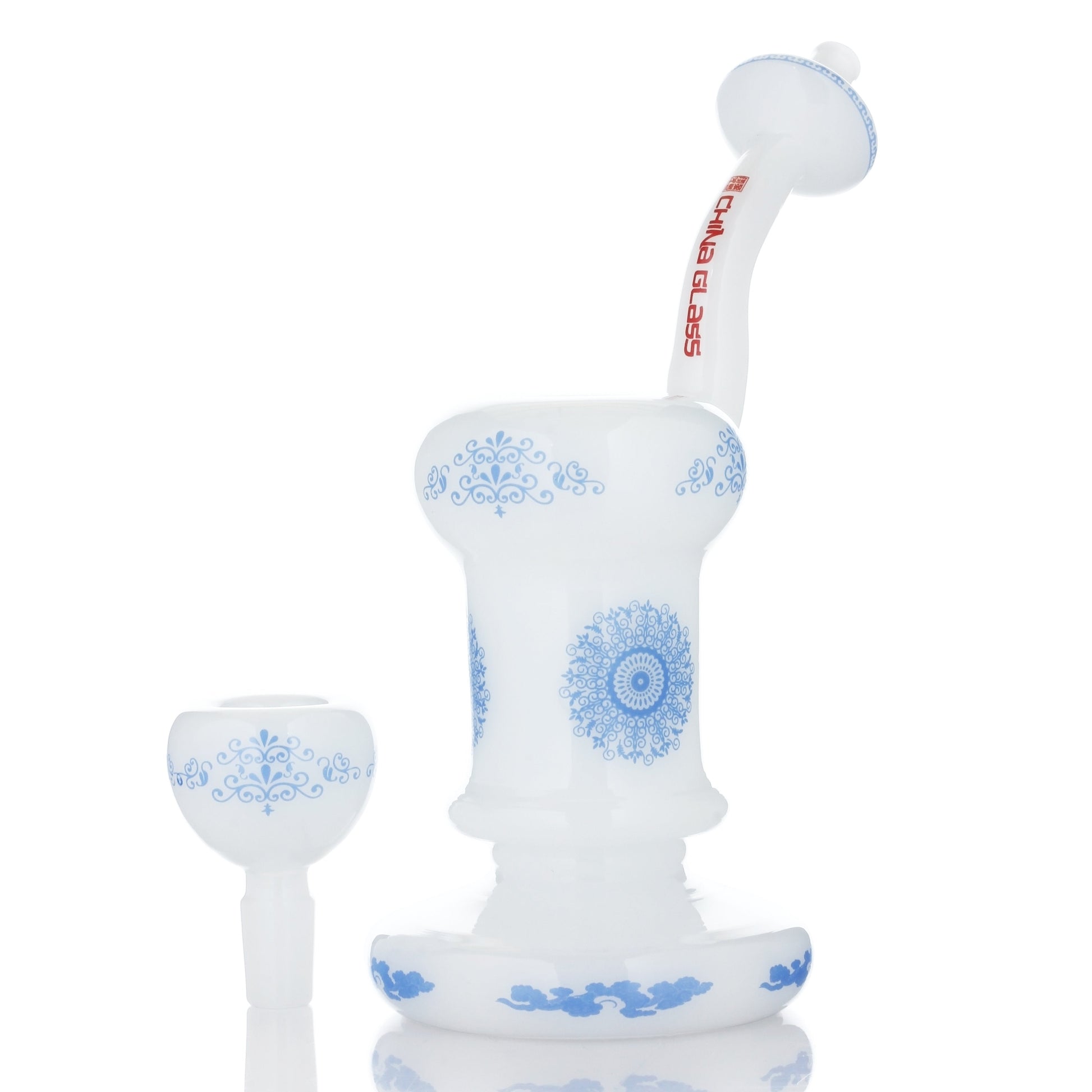 The China Glass "Genghis" Standing Bubbler 