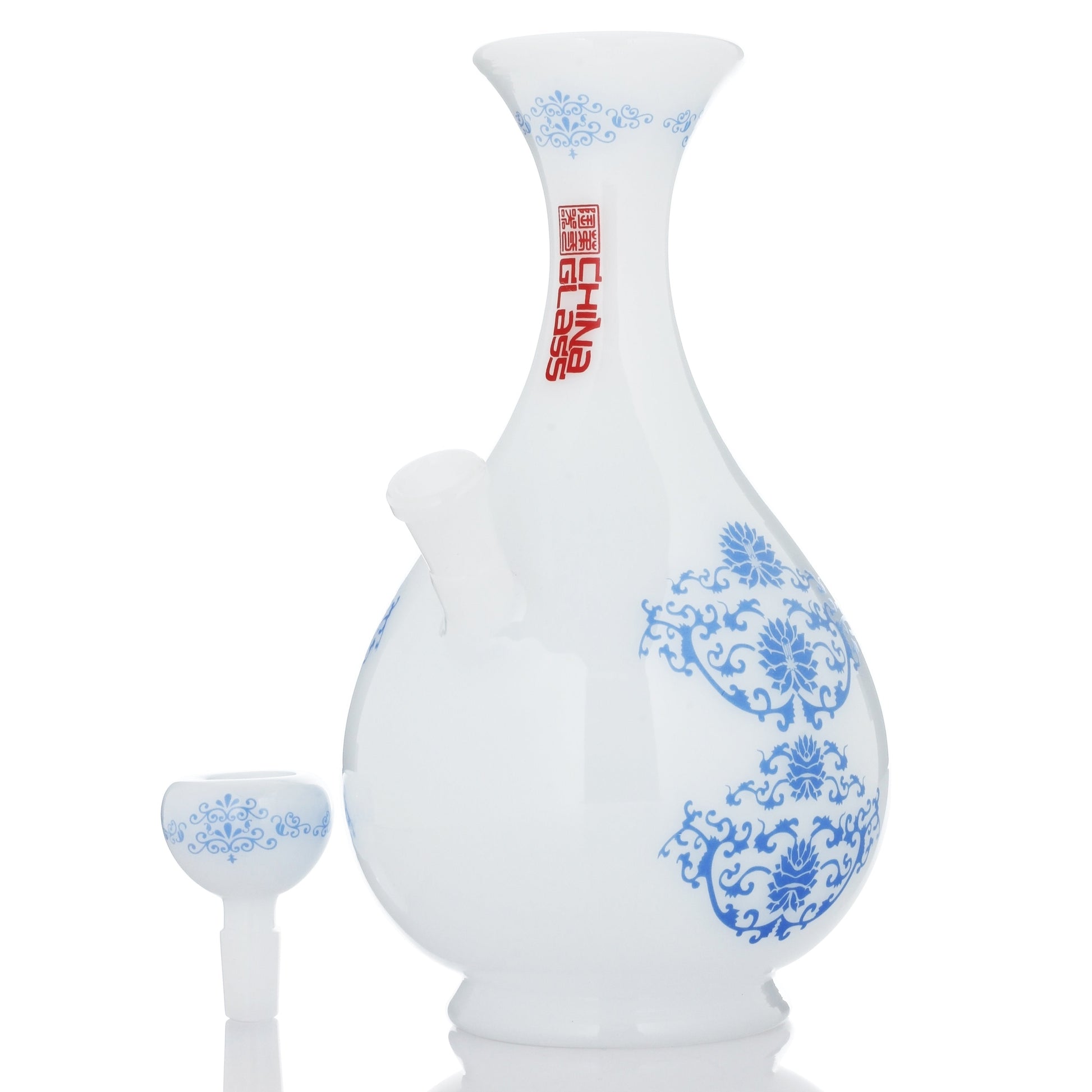 The China Glass "Huang Quin" Dynasty Vase Water Pipe 🈴 