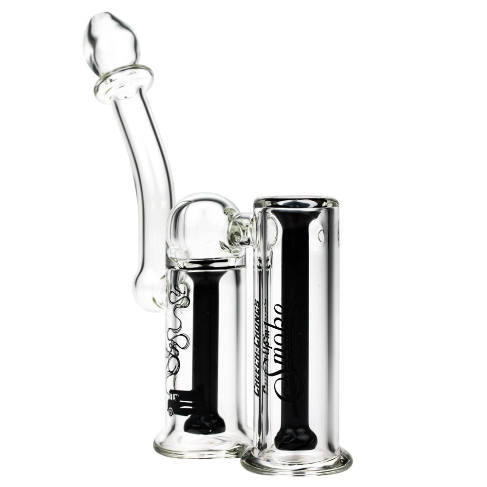 Cheech & Chong's “Clyde” Double Bubbler - CaliConnected