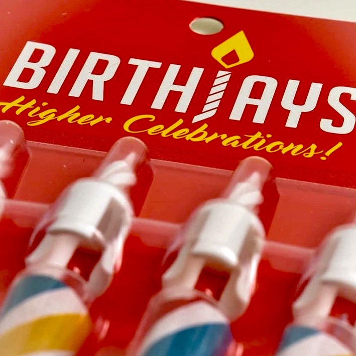 BirthJays Pre-Rolled Joint Birthday Candles 🎂 