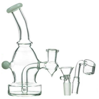 Planet Nugg 6.5” Curved Body Dab Rig 🌿🍯