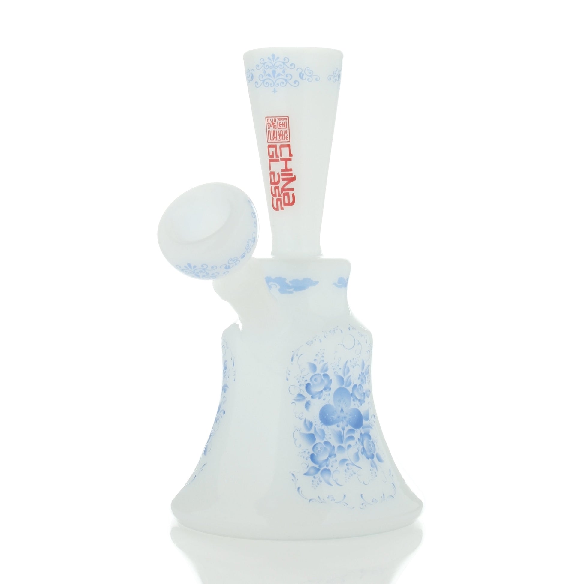 The China Glass "Taizong" Dynasty Vase - 8.5” Beaker Bong 