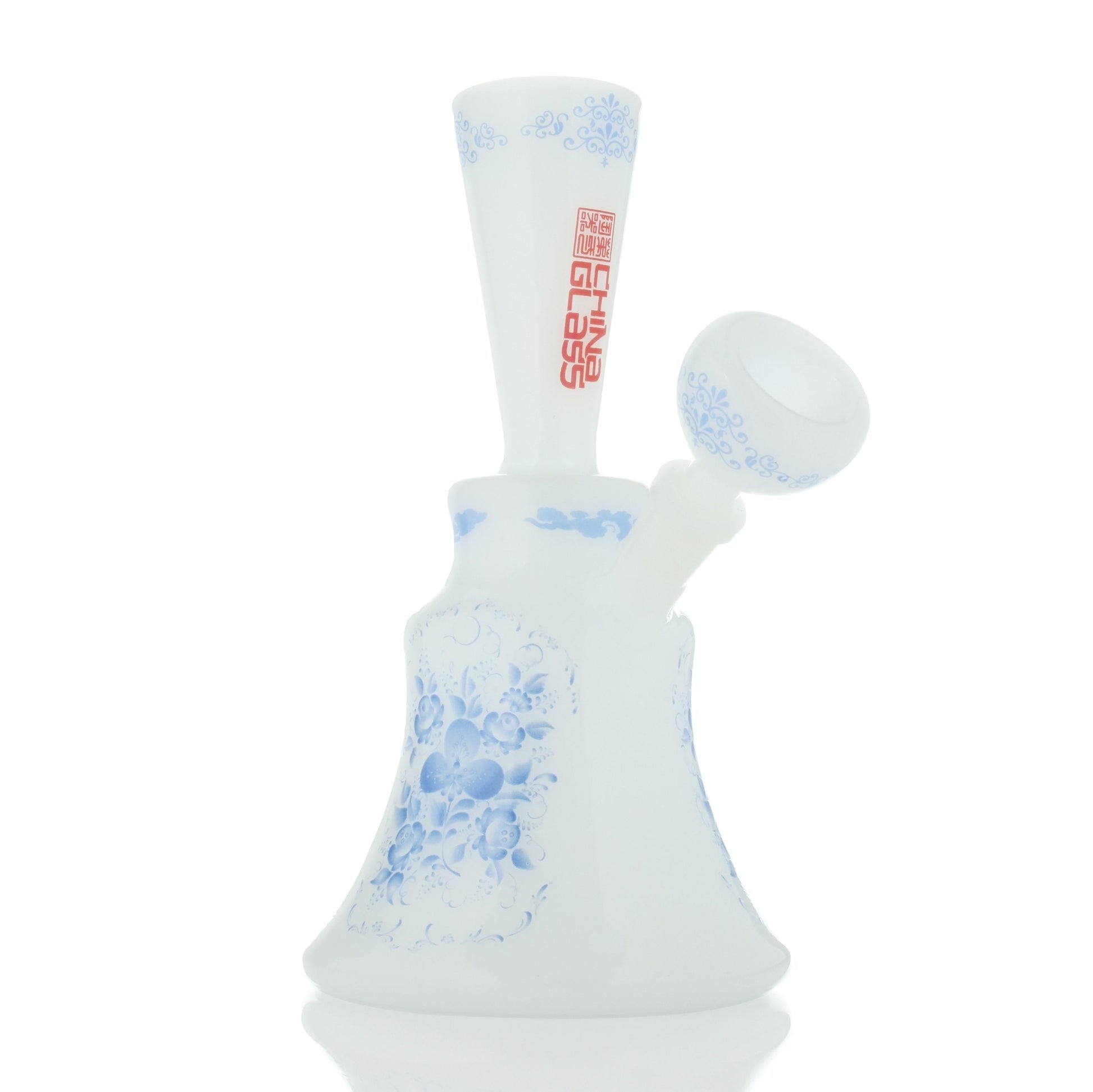 The China Glass "Taizong" Dynasty Vase - 8.5” Beaker Bong 