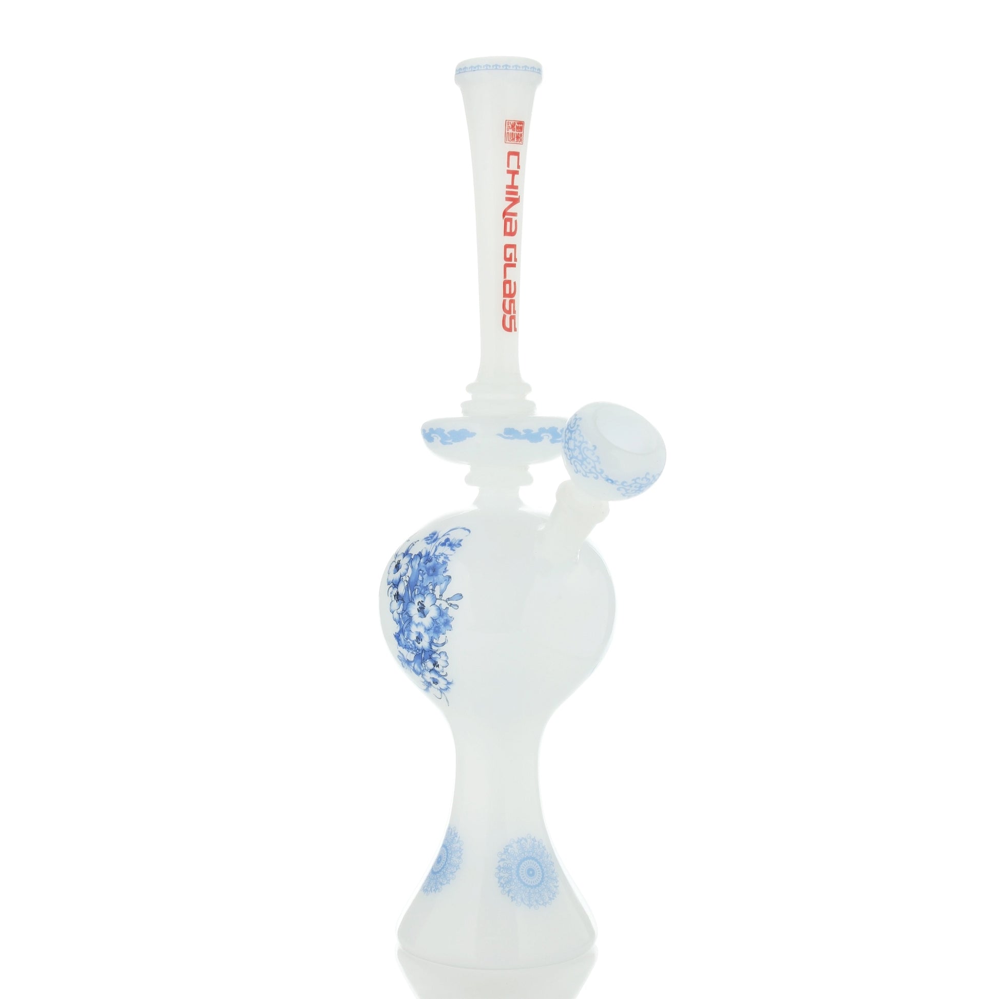 The China Glass "Xia" Dynasty Vase - 15” Water Pipe 