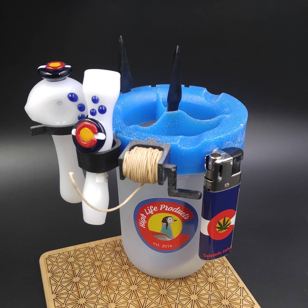 The TokeMate Smoker’s Caddy + Attachments - CaliConnected