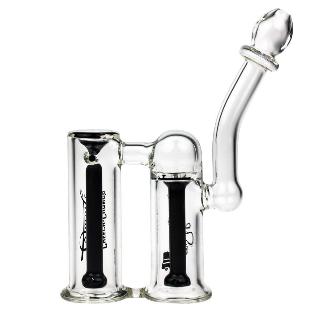 Cheech & Chong's “Clyde” Double Bubbler - CaliConnected
