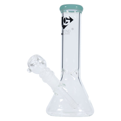 Diamond Glass 8” Basic Beaker Bong