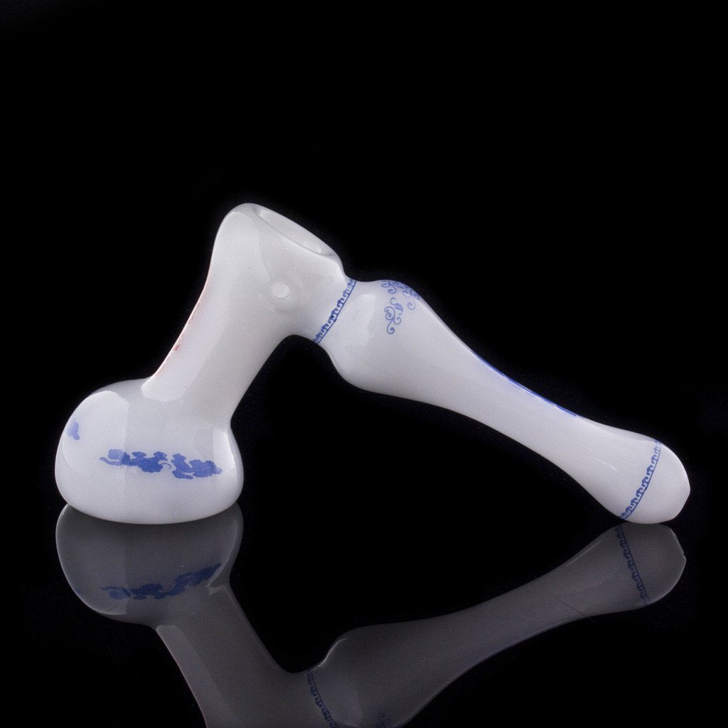 The China Glass “Kublai” Hammer Bubbler 