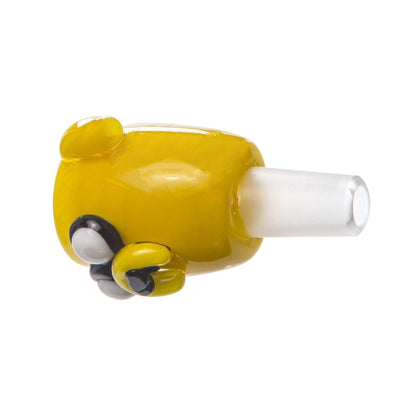 Empire Glassworks “Yellow Dog” Adventure Time Bowl Piece 