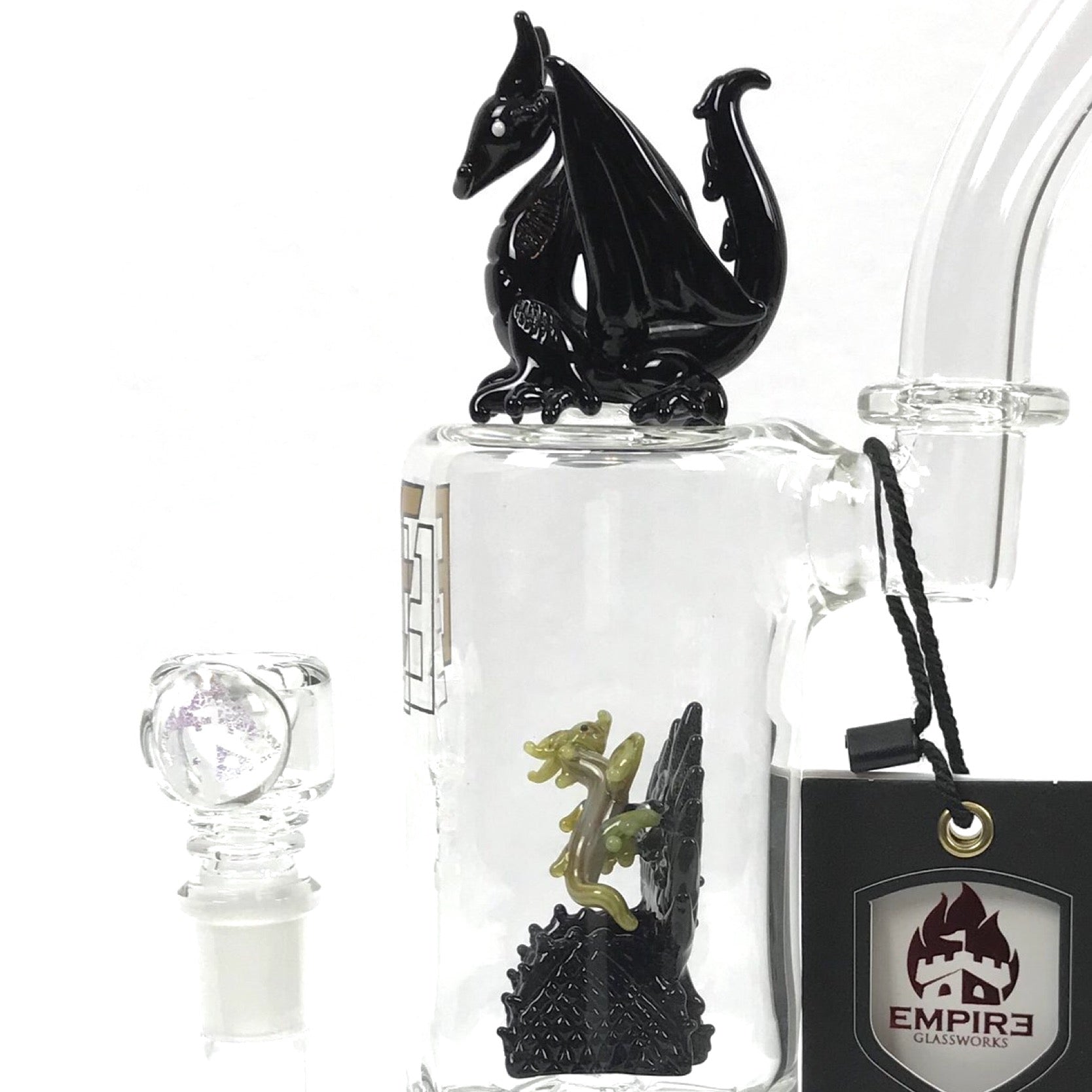Empire Glassworks 12” Dragon’s Throne Water Pipe 