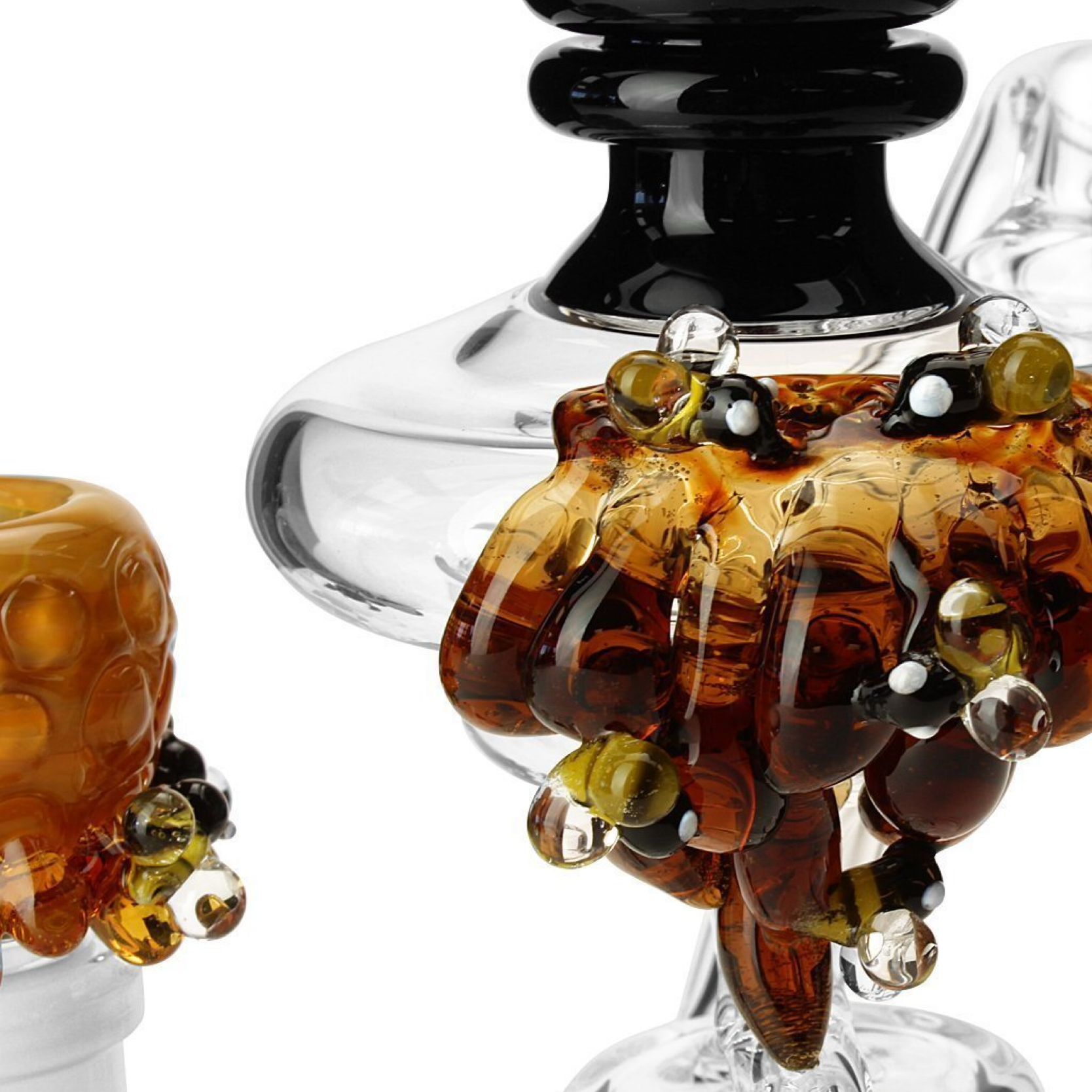 Empire Glassworks Mini Beehive Recycler Bong 🐝 