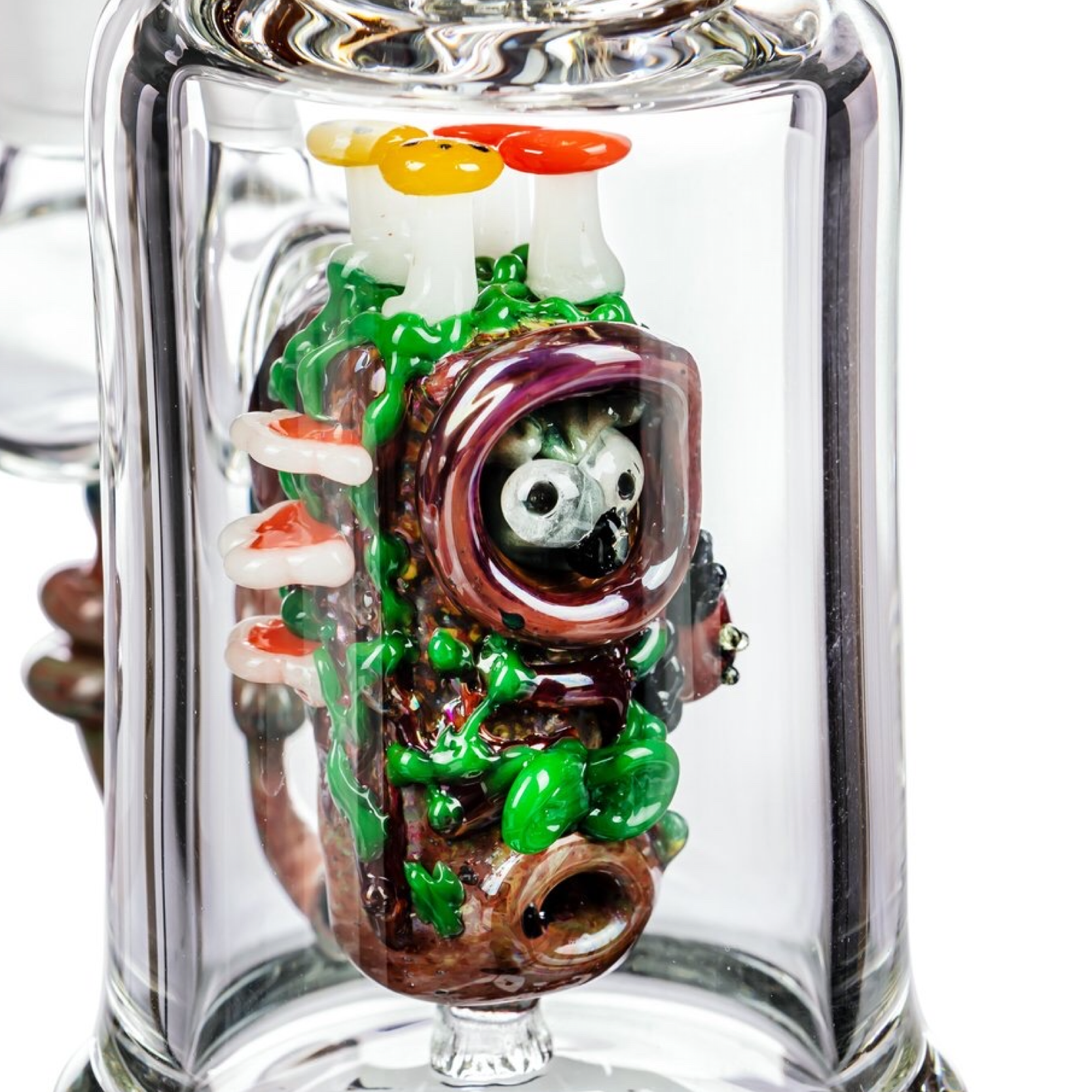 Empire Glassworks “Renew the Redwoods” UV Mini Beaker Bong 🌲 