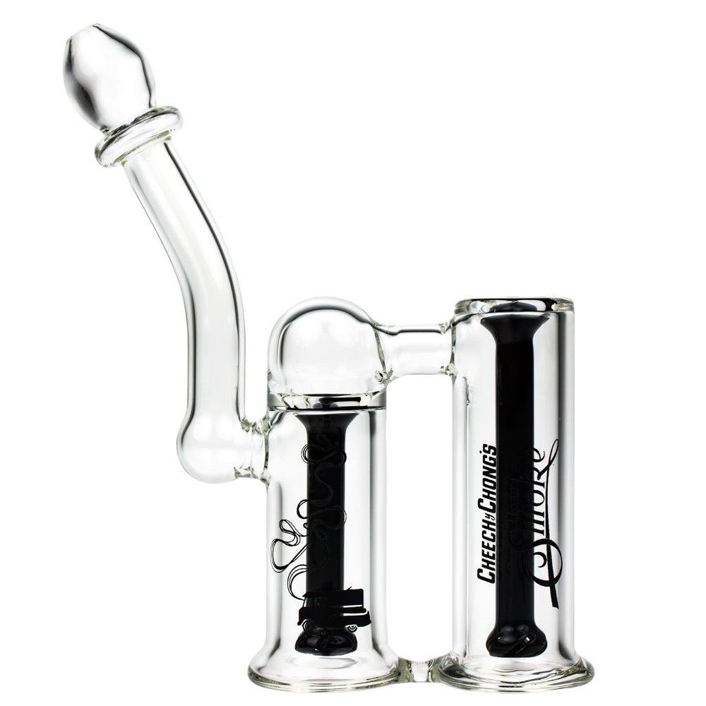 Cheech & Chong's “Clyde” Double Bubbler - CaliConnected