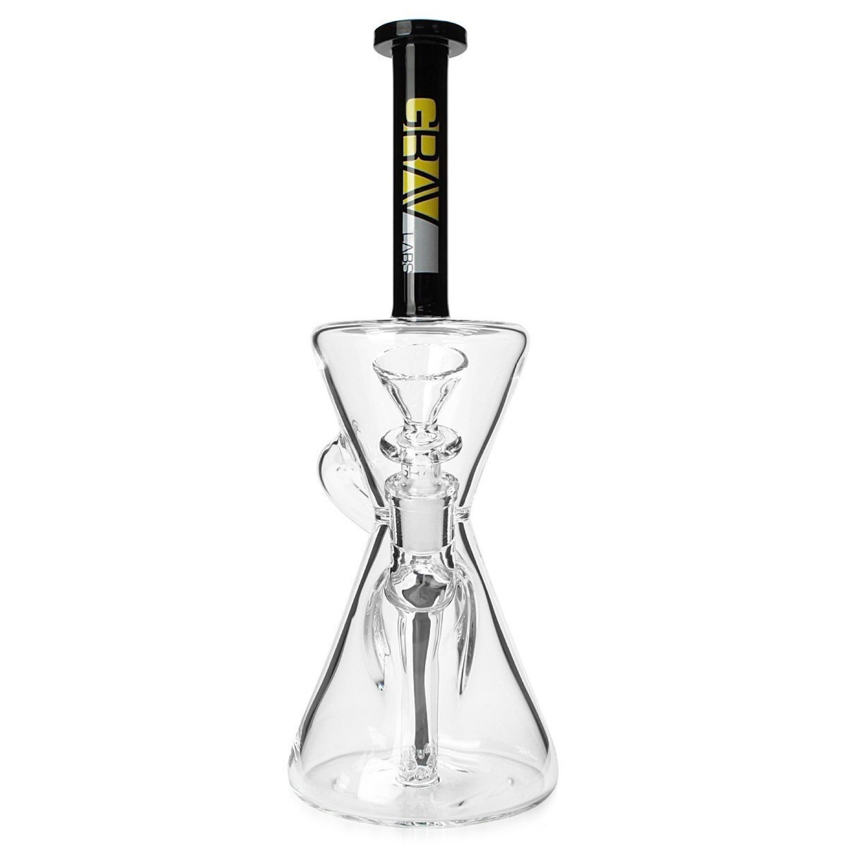 Grav® 10” Hourglass Recycler Bong 