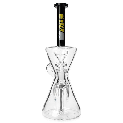 Grav® 10” Hourglass Recycler Bong 