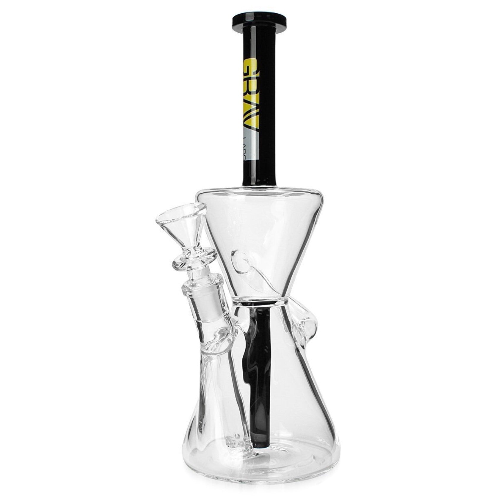 Grav® 10” Hourglass Recycler Bong 