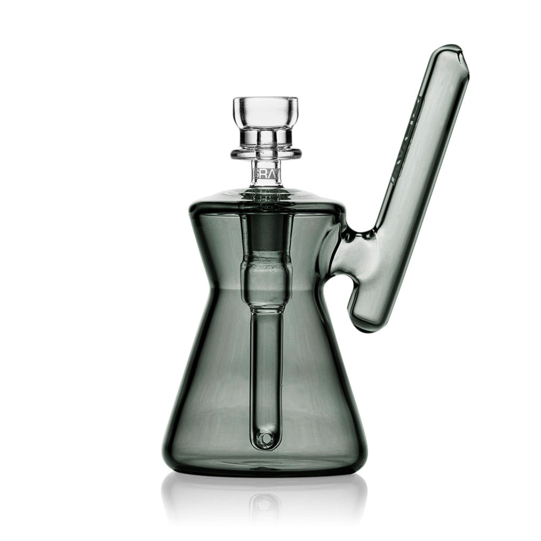 Grav® Hourglass Pocket Bubbler Smoke